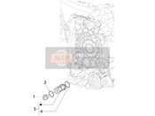 Flywheel magneto cover - Oil filter