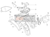 Rear cover - Splash guard