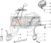 1R000003, Dispositivo Accensione Elettronica, Piaggio, 2