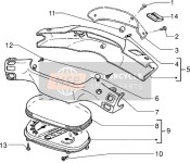 Tachimetri kms - Copri manubrio