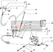 274598, Brake Oil Tank, Piaggio, 1