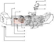 Zylinderkopf-Kühlhaube-Einlass- und Ansaugrohr