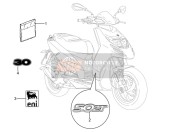 672561, 50 2T Label, Piaggio, 1