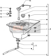 574362, Stutzen, Piaggio, 1