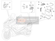 643275, Battery Positive Cable, Piaggio, 0