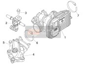 Gasklephuis - Injector - Drieweg pijp