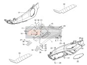 62460600F2, Mittelkonsole, Piaggio, 0