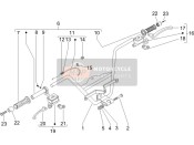 016516, Warn.Kab.Gel. Met Rollen, Piaggio, 2