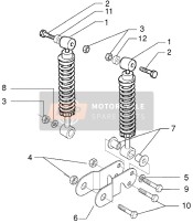 56231R, Ammortizzatore Post.Compl, Piaggio, 0