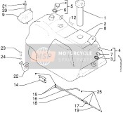 622370, Benzinetank, Piaggio, 1