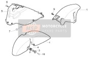 Compartiment à roues - Garde-boue