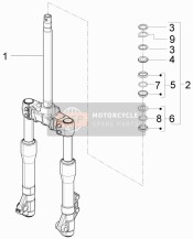 Fork/Steering Tube - Steering Bearing Unit