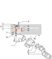 Tubo de inducción-Cuerpo del acelerador-Inyector
