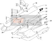 57676300E8, Poggiapiedi Destro, Piaggio, 2