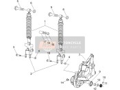 Suspensión trasera - Amortiguador/s