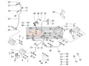 650097, Coppia Pasticche Freno, Piaggio, 2