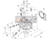 1A002563, Cylinder Head Assembly, Piaggio, 0