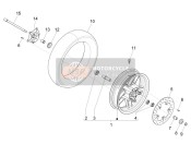 601870, Compleet Spacer, Piaggio, 2