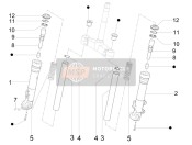 Componenti della forcella 1