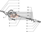 Front Wheel Component Parts