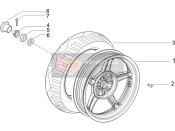 646613000C, Rueda Trasera, Piaggio, 0