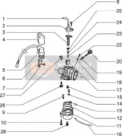 480608, Conical Pin, Piaggio, 1