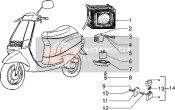 Battery-Relay-Unit Turn Signal Lamps