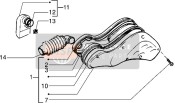 434503, Filtering Element, Piaggio, 3