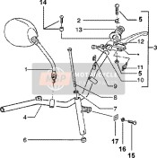 Pièces de composants de guidon