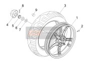 Roue arrière