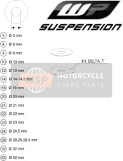 36120333, Shim 10X19X0,20, KTM, 0