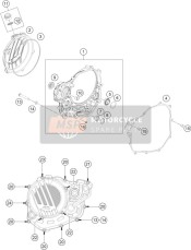 79430025000, Inner Clutch Cover Gasket, KTM, 0