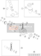 6946005, Woodruff Sleutel 5X6,5 Harded, KTM, 2