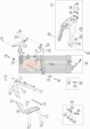 78003040050, Voetsteun L/s 08, KTM, 0