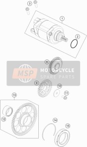 79240020033, Freewheel Gear Cpl., KTM, 0