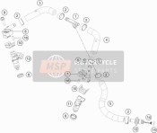 51741013000, Injector Top Section Left, KTM, 0