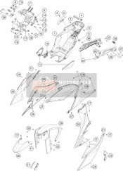 61708019200, Tail End Lower Part, KTM, 0