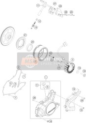 J797060003, Toothed Washer M6, KTM, 1