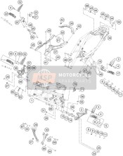J912101283, Hexagon Screw M10X128, KTM, 0