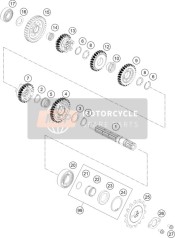 J900002001100, Collar Bushing, KTM, 0