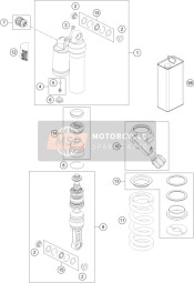 R12012T, Ball Joint Bearing Kit Top 12mm, KTM, 1