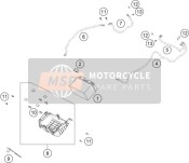 61911059050, Battery Cable, KTM, 0