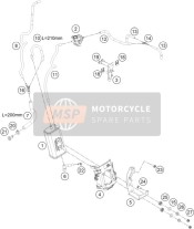63503098030, Angle Piece For Overrun, KTM, 0