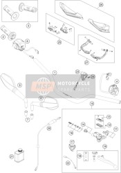 61112041000, Review Mirror R/s 07, KTM, 2