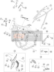 7970311300001S, Engine Brace Left, KTM, 0