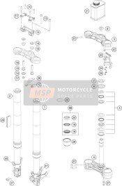 90201025000, Fork Front Dust Cover, KTM, 2