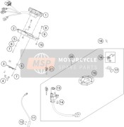 93114069000, Dashboard Lcd Without Abs, KTM, 0