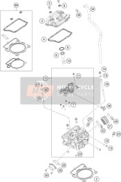 A46036041000, Exhaust Pipe Flange Gasket, KTM, 0