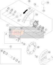 79109961100, Factory Racing Brake Disc Guard, KTM, 1