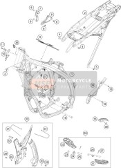 A46003099020, Cable Bracket/throttle Cable Guide, KTM, 0